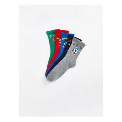 LC Waikiki Patterned Boy Socks Set of