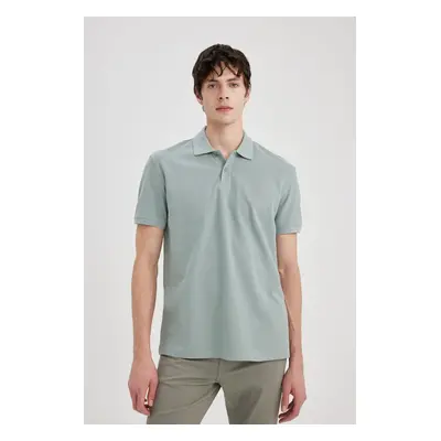 DEFACTO New Regular Fit Short Sleeve Polo Basic T-Shirt