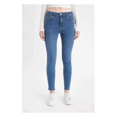 DEFACTO Rebeca Skinny Fit High Waist Skinny Leg Ankle Length Jeans