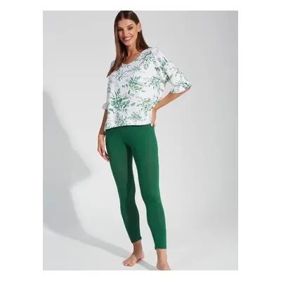 Gatta PJ3 pyjamas. S01 Alexa 3/4 S-XL green