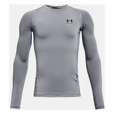 Chlapecké tričko Under Armour UA HG Armour LS-GRY - Kluci