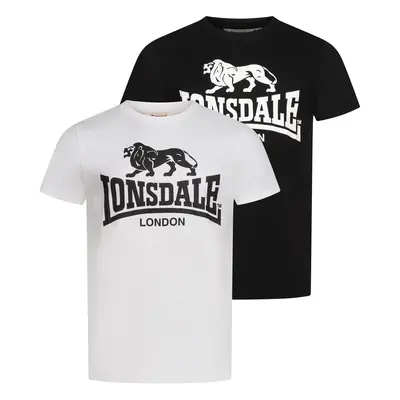 Lonsdale Men's t-shirt regular fit double pack