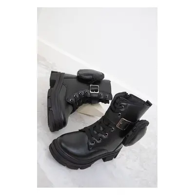 Soho Black Kids Boots & Bootie