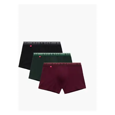 Pánské boxerky ATLANTIC 3Pack - vícebarevné