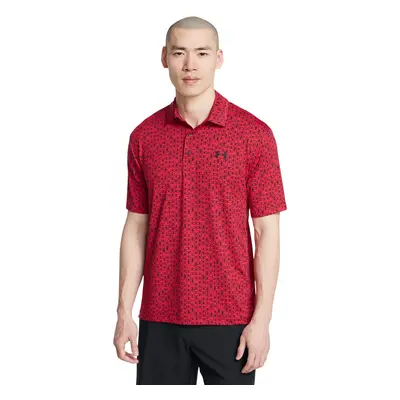 UA Playoff 3.0 Printed Polo-RED