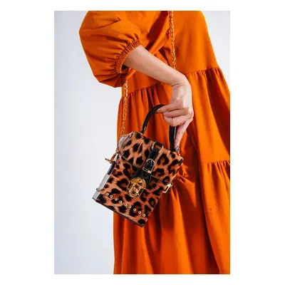 Capone Outfitters Capone Venezia Women's Leopard Clutch Bag