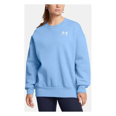 Dámská mikina Under Armour UA Icon Fleece OS Crew-BLU - Dámské