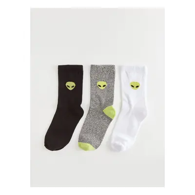 LC Waikiki Lcwk Patterned Boy's Socks 3-Piece