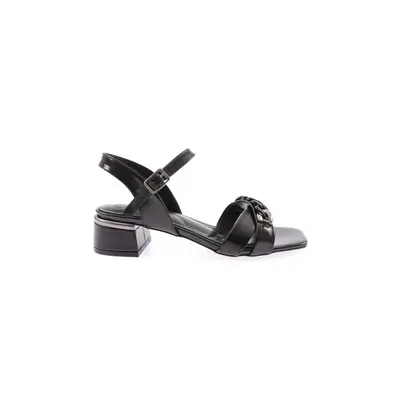 DGN 352-23y Women's Twist Accessory Low Heel Sandals