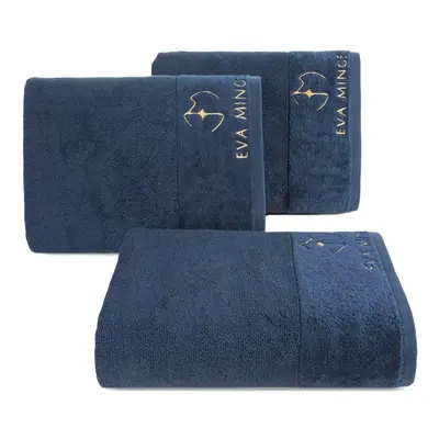 Eurofirany Unisex's Towel Navy Blue