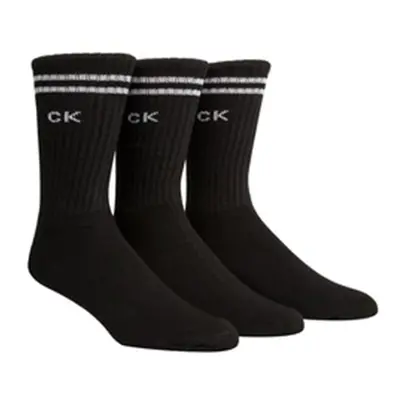 Tommy Hilfiger Socks - CK MEN CREW 3P SPORT MULTIPACK black