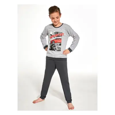 Cornette Young Boy pyjamas 267/152 Superfast l/r light grey/dark grey