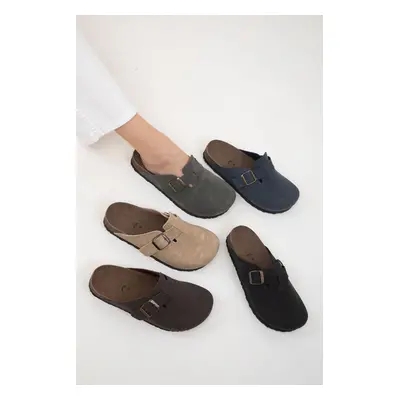 Soho Khaki Unisex Slippers