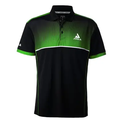 Pánské tričko Joola Shirt Edge Black/Green