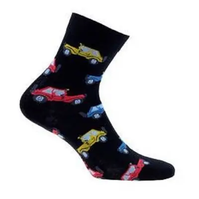 Gatta G34 socks. N01 Cottoline Boys Modeled black