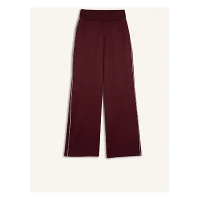 DeFactoFit Wide Leg Pocket Wide Leg Standard Length Pique Trousers