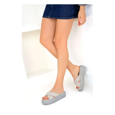 Soho Gray Women's Slippers