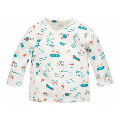 Pinokio Kids's Orange Flip Baby Jacket