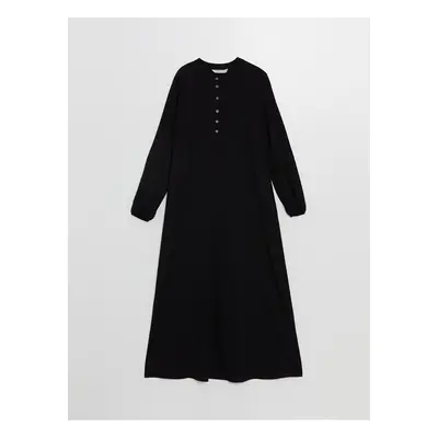 LC Waikiki LCW Crew Neck Embroidered Women's Dress