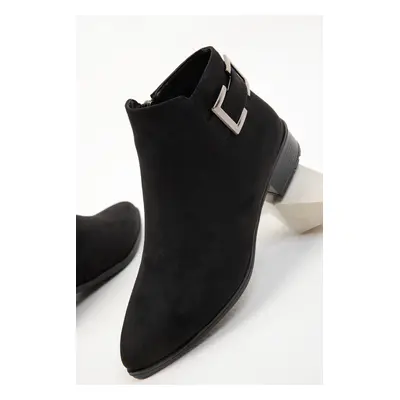 Soho Black Suede Women's Boots & Bootie