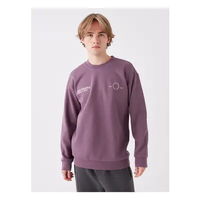 LC Waikiki Crew Neck Long Sleeve Printed Men's Sweatshirt