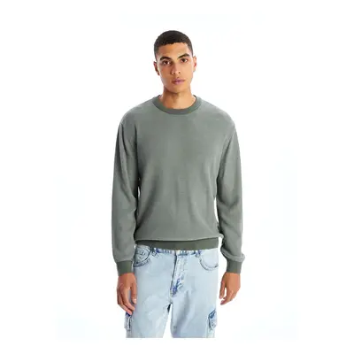 LC Waikiki LCW Crew Neck Long Sleeve Men's Knitwear Sweater