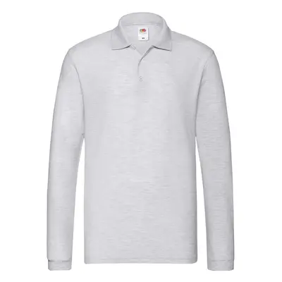 Light grey Premium Polo Friut of the Loom