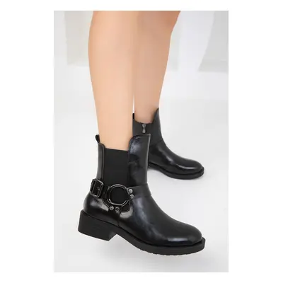 Soho Black Women's Boots & Bootie