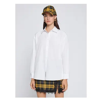 Koton Oversize Poplin Shirt