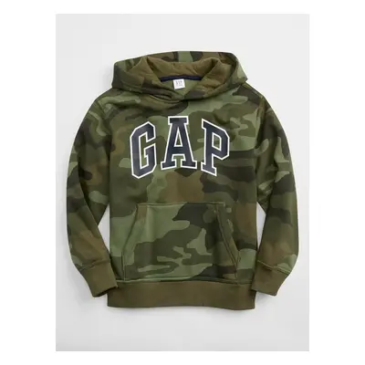 GAP Mikina Logo Hoodie - Kluci