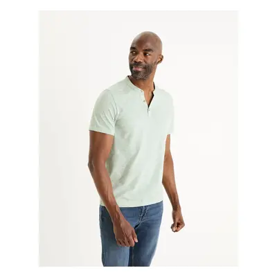 Celio Tričko henley Cegeti - Pánské