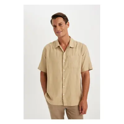 DEFACTO Relax Fit Polo Neck Short Sleeve Shirt