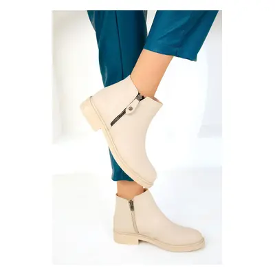 Soho Beige Women's Boots & Bootie