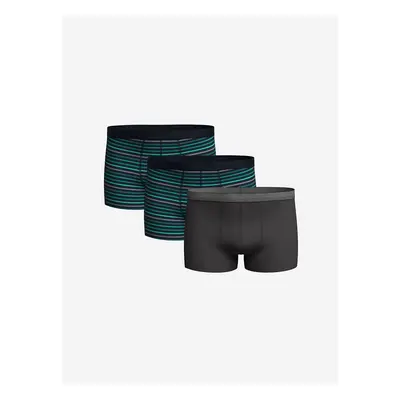 LC Waikiki LCW Standard Mold Cotton Flexible Men's Boxer Set of