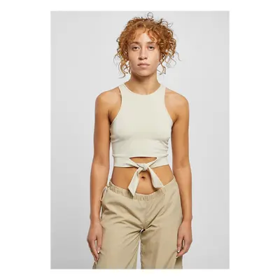 Dámský Cropped Knot Top softseagrass