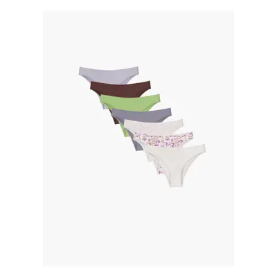 LC Waikiki Printed Brazilian Panties 7-Pack