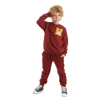 Denokids Tiger Boy's Comfortable Tracksuit Set