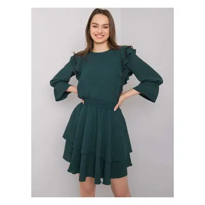 Dress-CHA-SK-1610.24-dark green