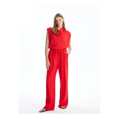 LC Waikiki Women's Trousers with Elastic Waist