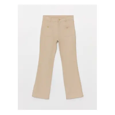 LC Waikiki Basic Flare Leg Girls' Trousers