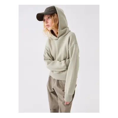 LC Waikiki Plain Long Sleeve Oversize Women's Hoodie