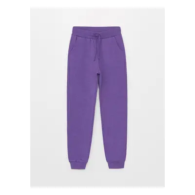 LC Waikiki Basic Girl's Jogger Sweatpants with Elastic Waist