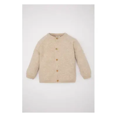 DEFACTO Baby Boy Crew Neck Cardigan