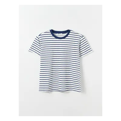 LC Waikiki Crew Neck Striped Short Sleeve Women's T-Shirt