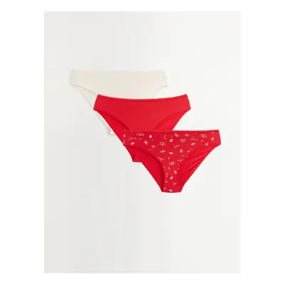 LC Waikiki Patterned Bikini Panties 3-Pack