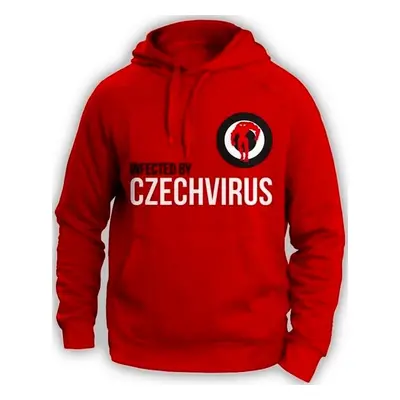 Czech Virus Mikina Unisex červená