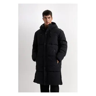 DEFACTO Regular Fit Hooded Snap Parka