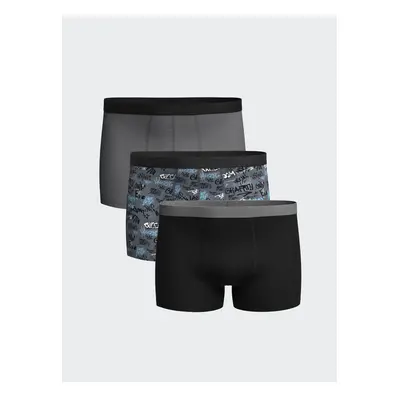 LC Waikiki Standard Mold Flexible Fabric Men's Boxer 3-Piece