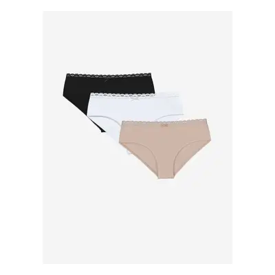 LC Waikiki Lace Detailed Bikini Panties 3-Pack