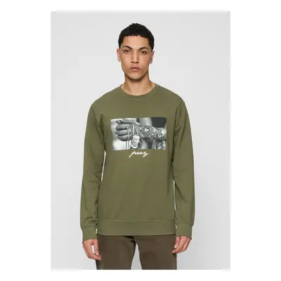 Modlit se 2.0 Crewneck oliva